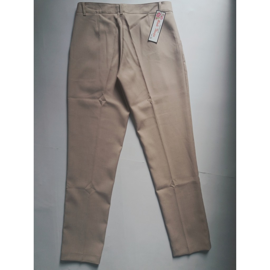 Quần Baggy Nữ Màu Kem | BigBuy360 - bigbuy360.vn