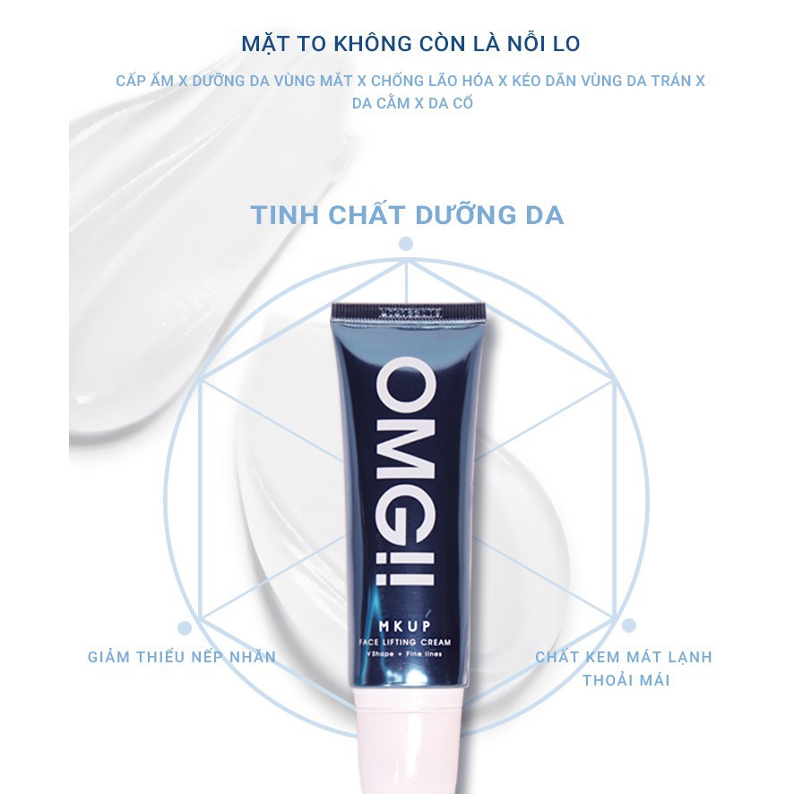 [FREESHIP] Kem nâng cơ săn chắc da MKUP OMG Fine Lines Lifting Treatment Essence 50ml | BigBuy360 - bigbuy360.vn