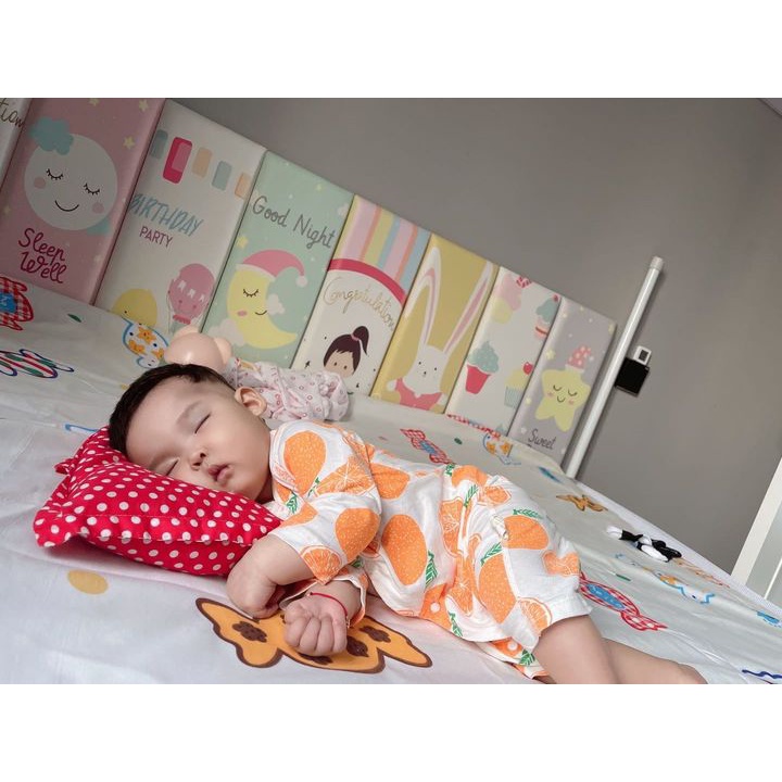 Tấm xốp dán tường nệm da cao cấp Kuayu trang trí đầu giường phòng ngủ chống va đạp,an toàn cho trẻ con 20x50x3cm