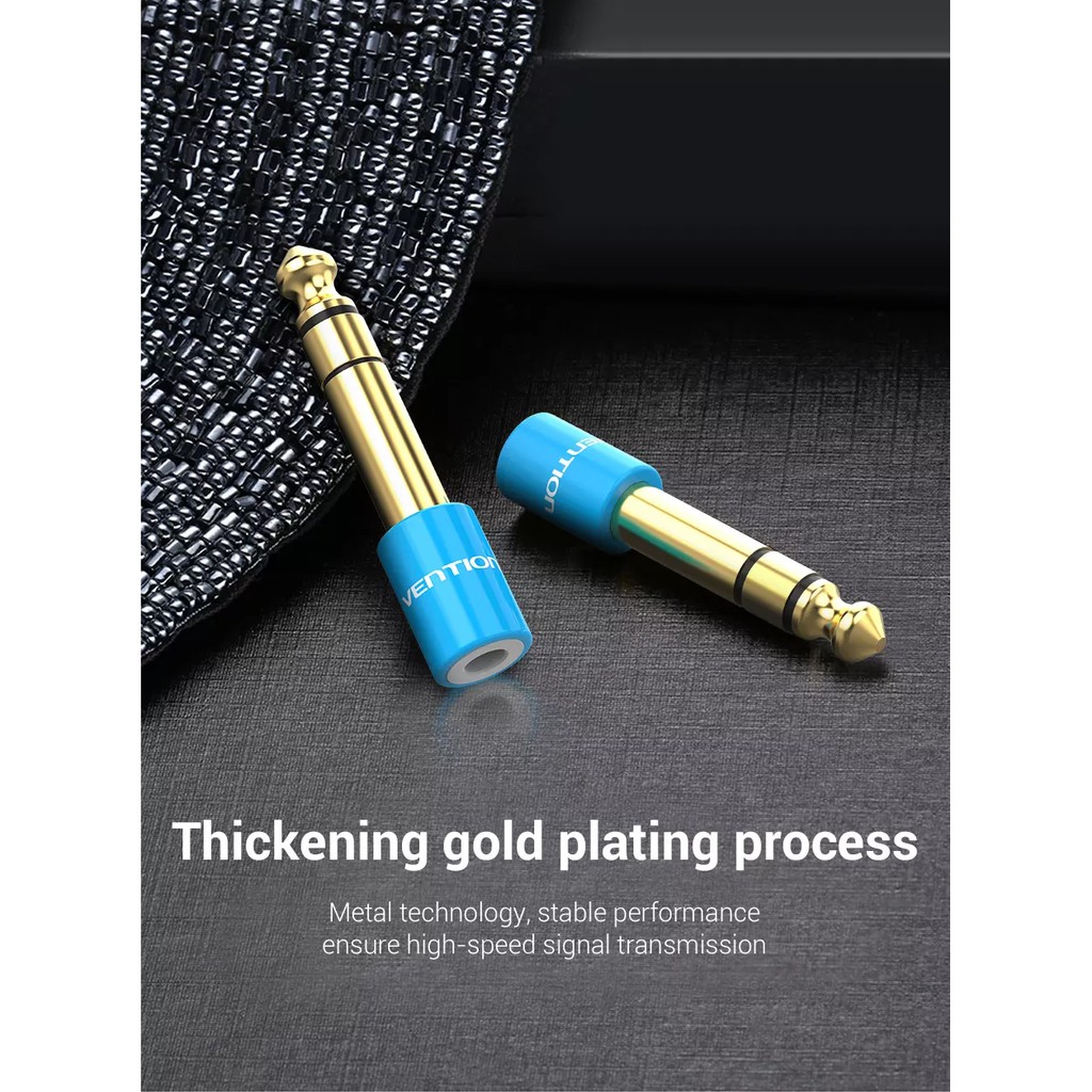Jack chuyển 6 Ly ra 3.5mm Vention