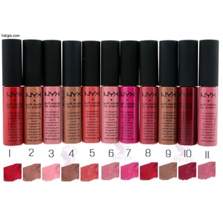 Son mini nyx soft matte lip cream 4.7 ml nhiều màu mới về
