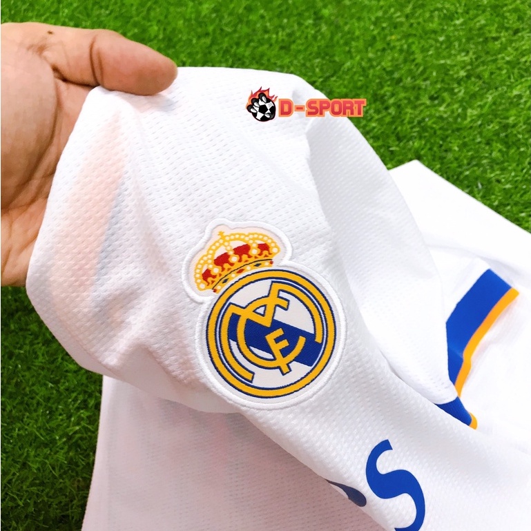 Quần Áo Bóng Đá CLB Real Madrid Home 20/21 - Hàng Vải Mè Thái Cao Cấp