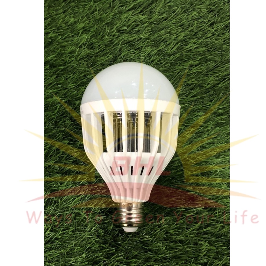 Bóng Đèn Led Bắt Muỗi, Đèn Xua Côn Trùng Thông Minh 10W