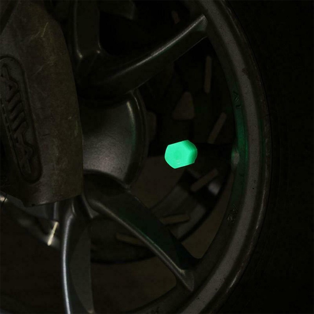 Nắp đầu van ô tô dạ quang  Chụp van xe hơi