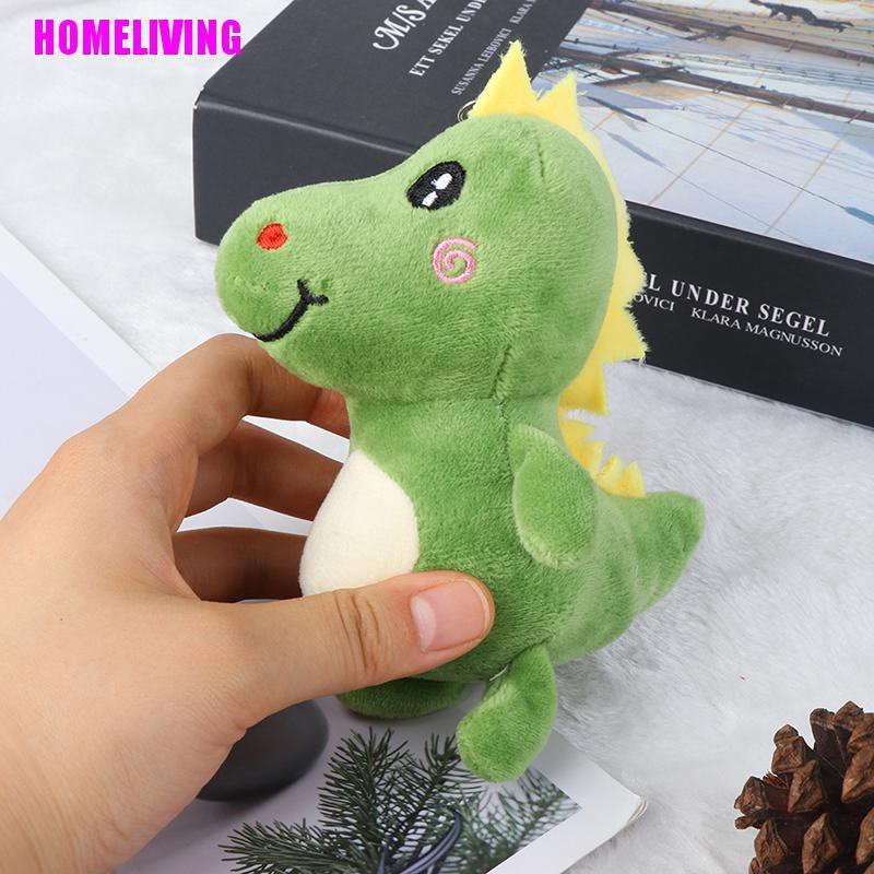 Móc Khóa Khủng Long Nhồi Bông Mềm Mại 12cm