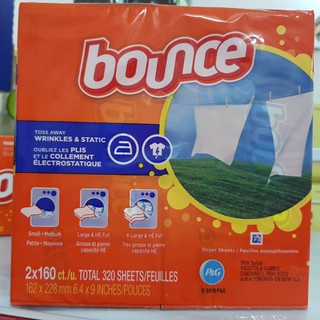 Giấy thơm Bounce Mỹ 160 tờ