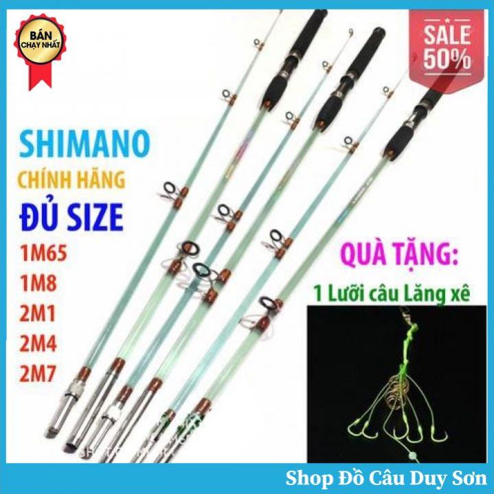 Cần Câu 2 Khúc SHIMANO SCABARD Đặc Trong 1m65 - 2m7