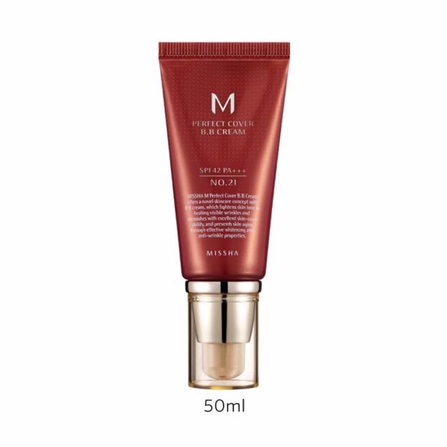 (ORDER SALE 50%) Kem nền Misha M PERFECT COVER BB CREAM SPF42/PA+++