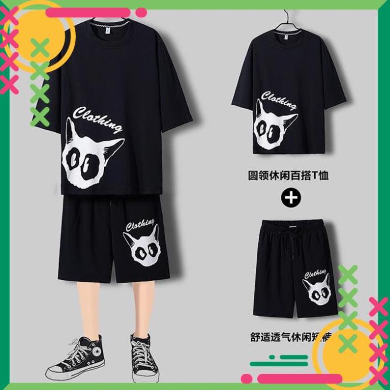 Nguyên bộ quần áo nam Clothing mặc hè cực chất