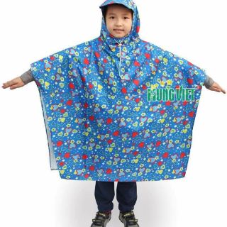 Áo mưa choàng trẻ em cánh dơi