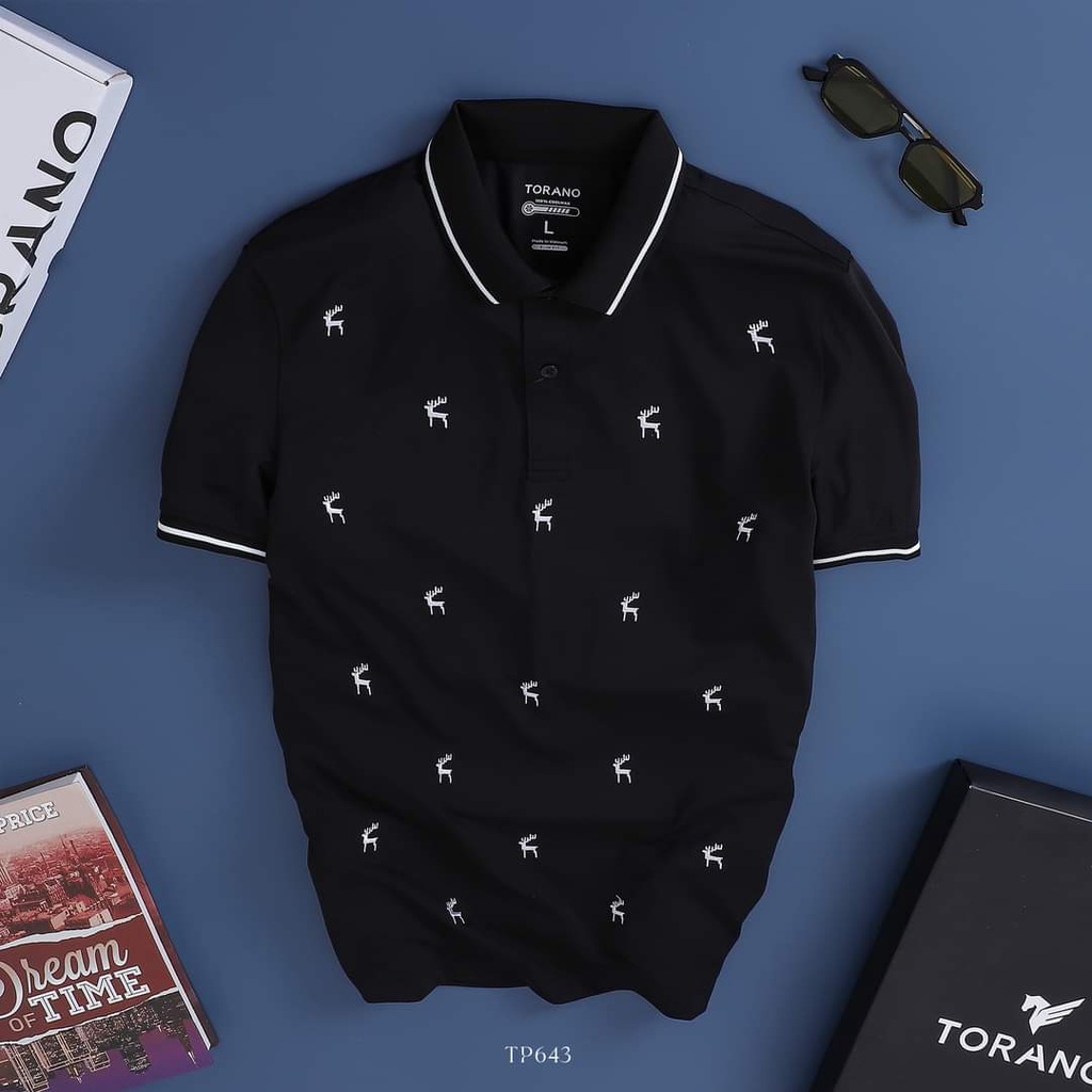 ÁO THUN POLO NAM NỮ HOẠ TIẾT CON ONG, CON HƯƠU UNISEX TAY NGẮN