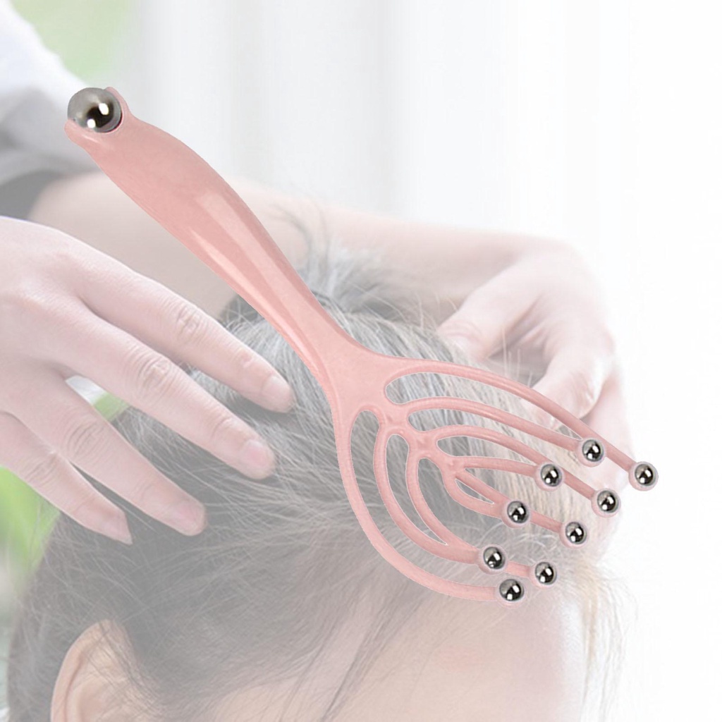 Con Lăn Mát Xa Da Đầu Giảm Căng Thẳng Kích Thích Mọc Tóc