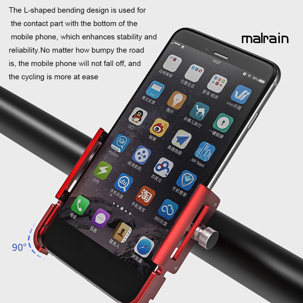 Giá Đỡ Điện Thoại GUB P30 Xoay 360 Độ Cho Xe Đạp