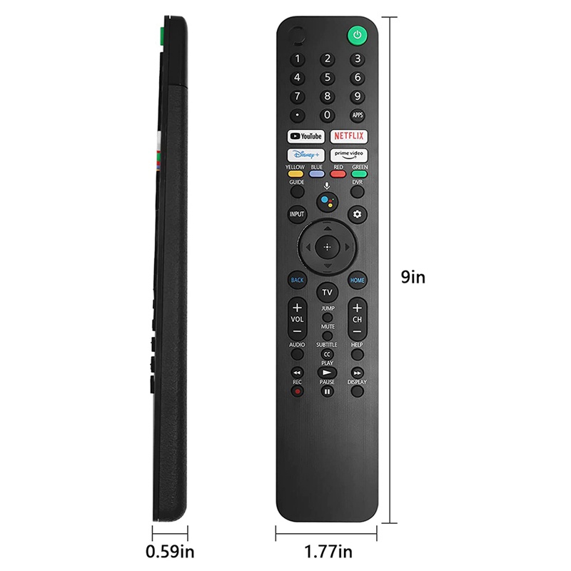 Điều Khiển Từ Xa Bằng Giọng Nói RMF-TX520U Cho TV Sony Models KD-43X80J KD-43X85J KD-50X80J XR-50X90J XR-50X94J XR-55A80J