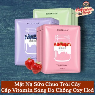  Mặt Nạ Sữa Chua Trái Cây Trắng Sáng Da Dưỡng Ẩm Chuyên Sâu