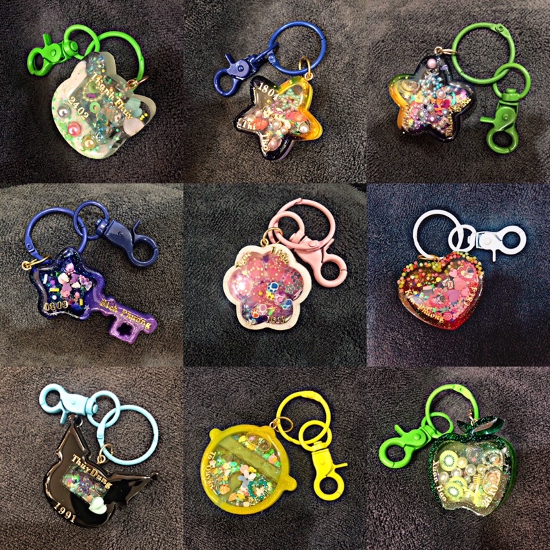 MÓC KHOÁ SHAKER - SHAKER KEYCHAIN SIÊU LONG LANH