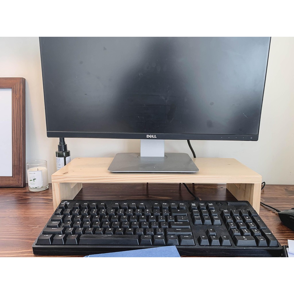 Monitor Stand - Kệ gỗ để màn hình máy tính, laptop cho bàn làm việc H16 | BigBuy360 - bigbuy360.vn