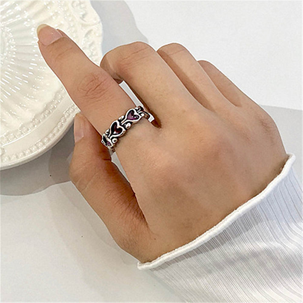 Nhẫn Đeo Ngón Trỏ Phong Cách Retro Có Thể Điều Chỉnh Kích Cỡ