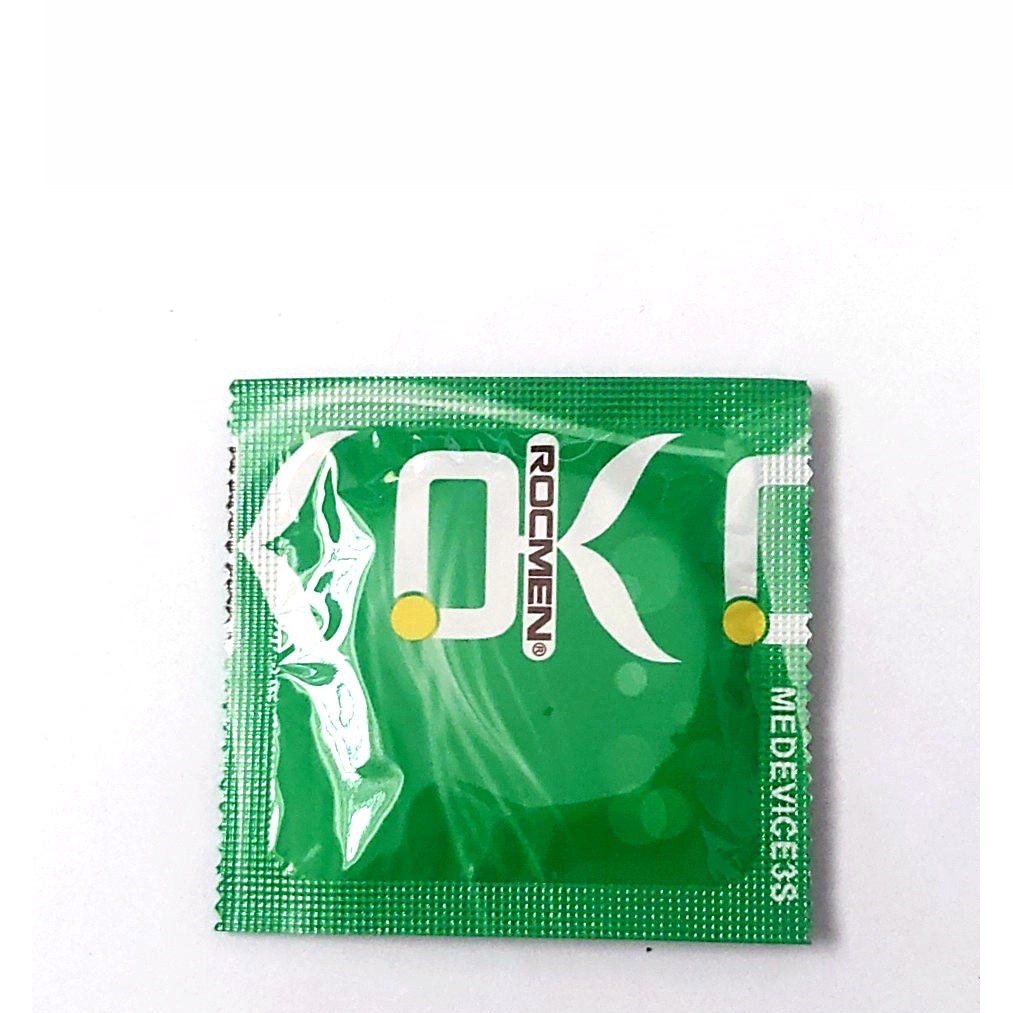 Bao cao su gia đình Ok Rocmen bạc hà mát lạnh - Hộp 144 cái