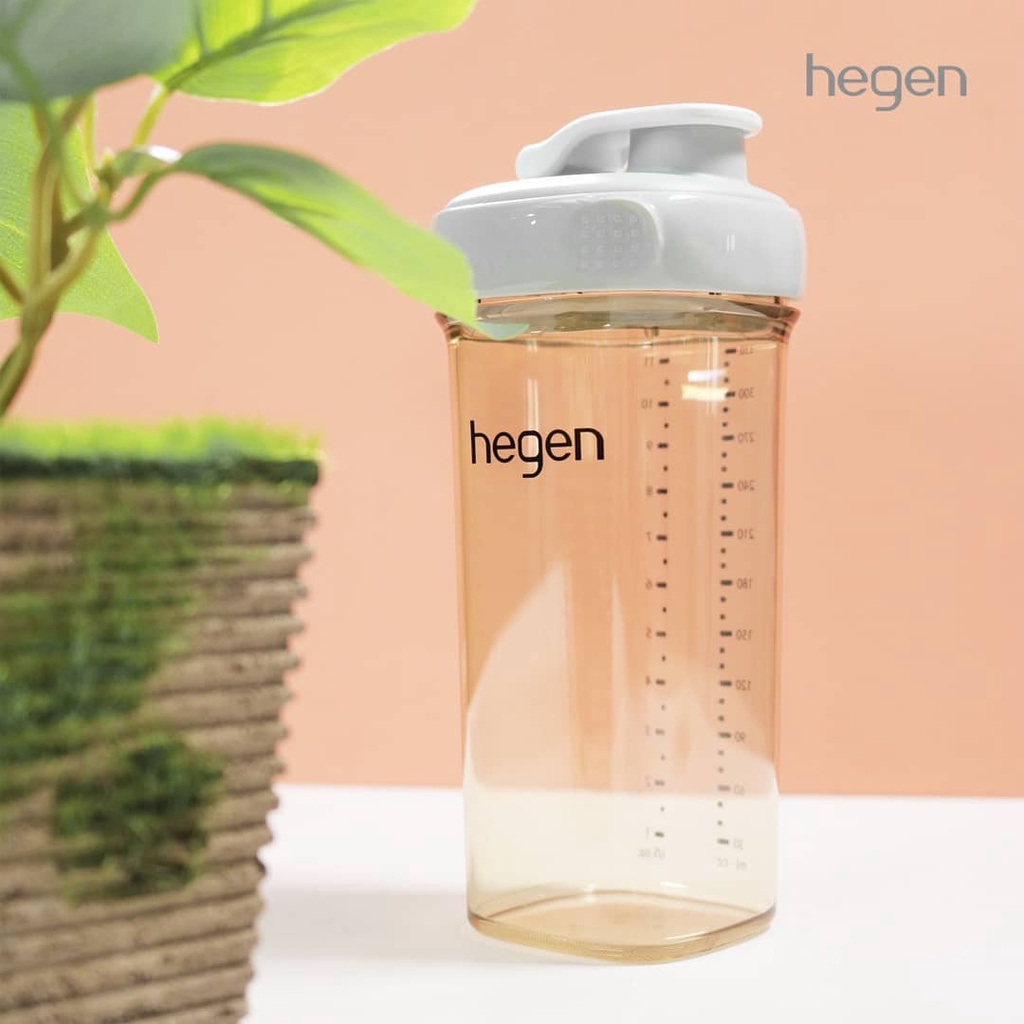 ￼Bình uống nước Hegen PPSU 330ml đủ màu