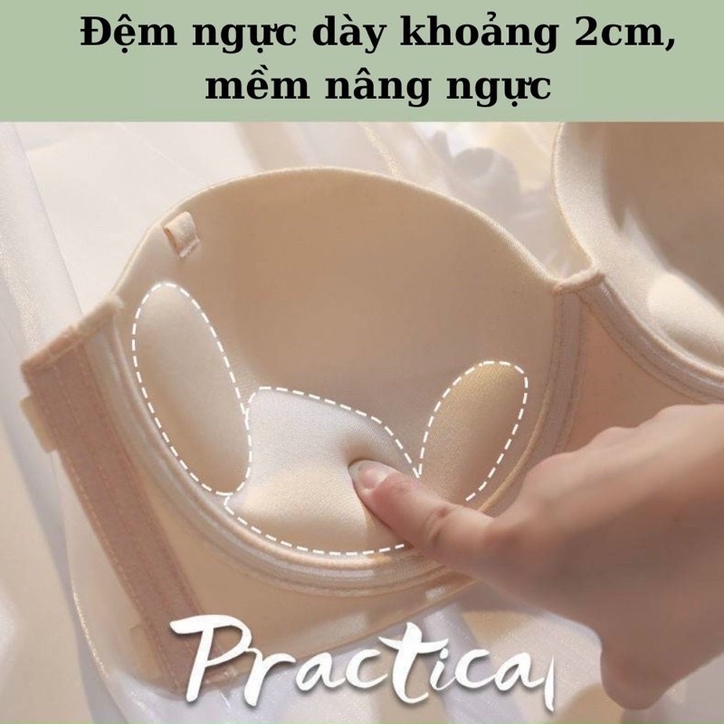 Áo Ngực Không Dây Dán Chống Tụt Tạo Khe 188