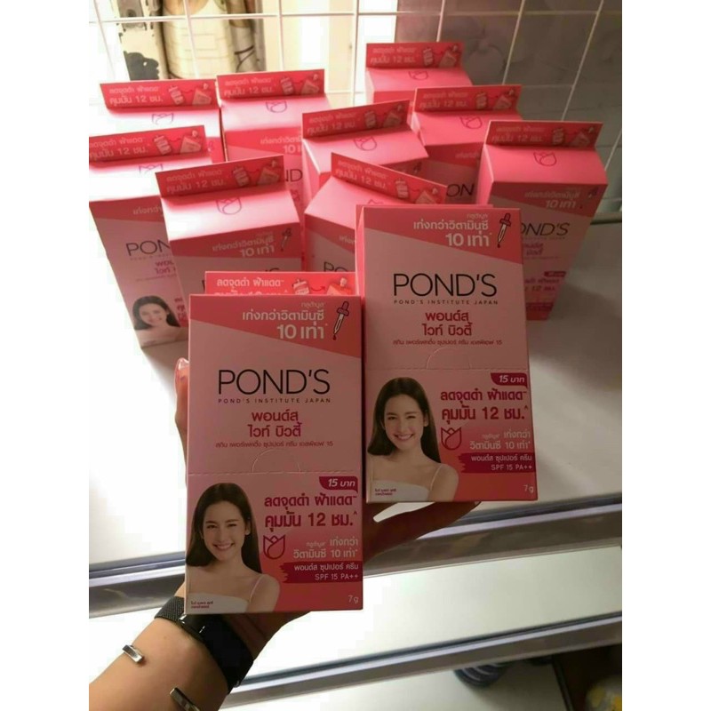 Hộp 6 tuýp Serum Dưỡng Trắng Da Pond's White Beauty 10x 10g Thái Lan