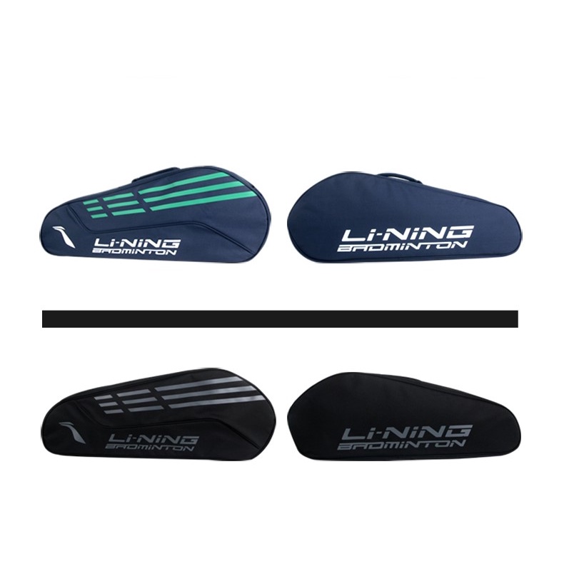 Bao vợt cầu lông Lining 2 ngăn ABJS023 Đen - Xanh