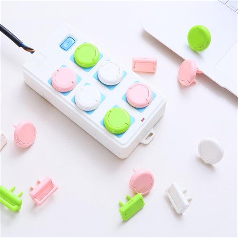 Bịt Ổ Điện 2 Chân 3 Chân Chất Liệu Nhựa ABS Chịu Nhiệt Cao Chống Giật, Nhỏ Gọn Chắc Chắn Bảo Vệ An Toàn Cho Bé