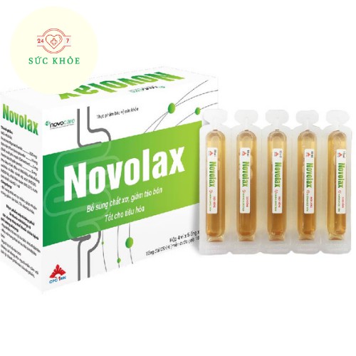 Novolax Chất Xơ ⚡FOLLOW Shop Giảm 5K⚡ Novolax Bổ Sung Chất Xơ - Giảm Táo Bón - Tốt Cho Tiêu Hóa