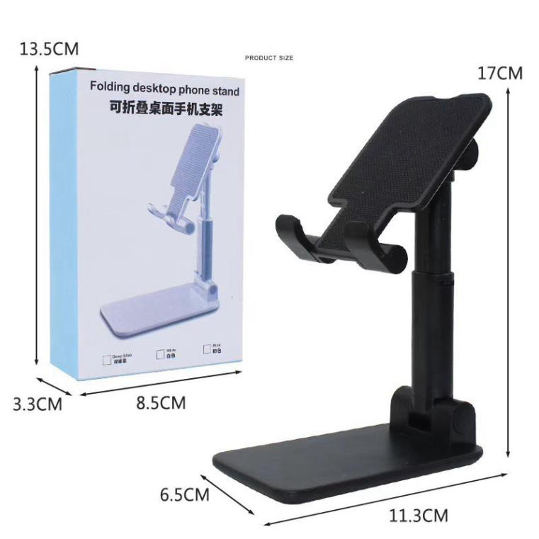 Giá Đỡ Điện Thoại 360, Khung Gấp Gọn Chắc Chắn Khi Để Điện Thoại, Góc Xoay Linh Hoạt, Hỗ Trợ Làm Việc Hay Học Tập