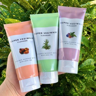 Sữa Rửa Mặt Rau Củ Byvibes Wonder Bath Super Vegiwhip Cleanser 130g
