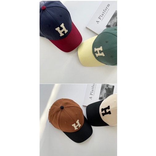 Nón Lưỡi Trai Thời Trang Hàn Quốc Phối Màu Sắc Dễ Phối Đồ