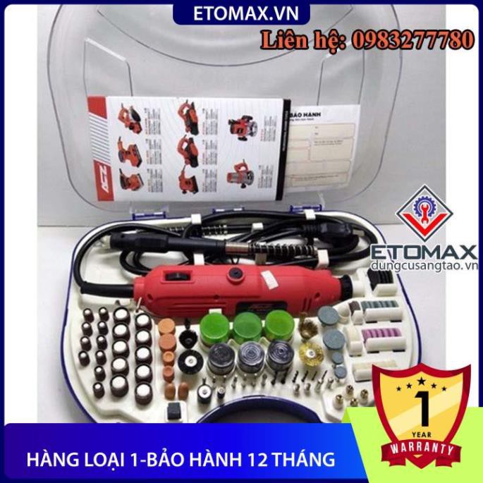 [Hàng loại 1-Bảo hành 12 tháng] Bộ máy khoan mài mini đa năng v4 ( ETOMAX )