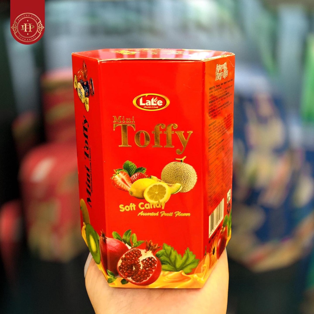 Kẹo mềm hương trái cây Mini Toffy hiệu Lale 100 hộp giấy