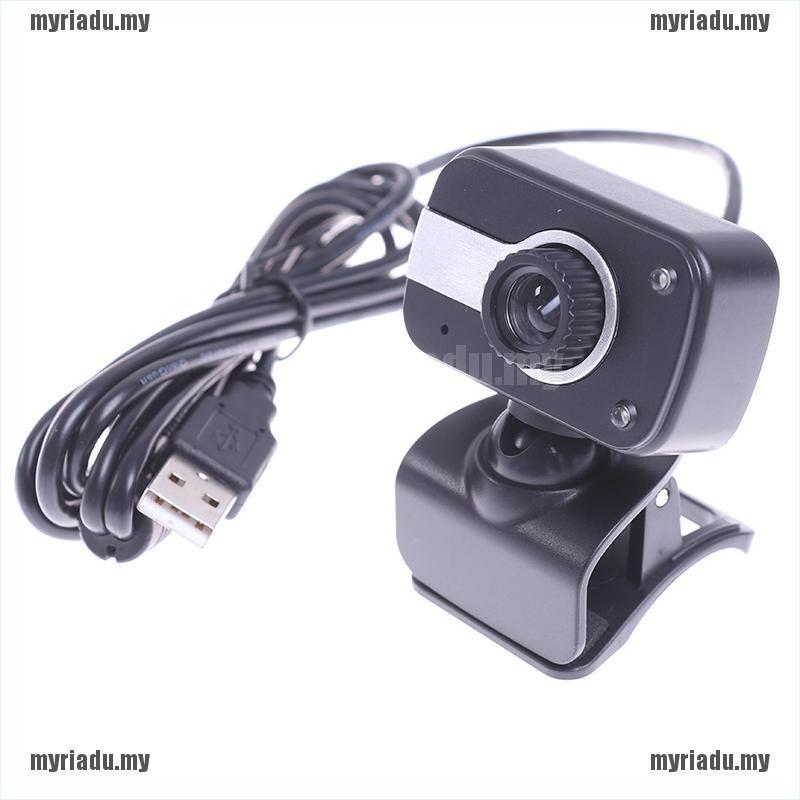 Webcam Hd Có Kẹp Gắn Micro Usb 2.0 Cho Pc / Laptop