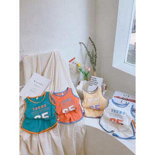 Bộ đồ thể thao ba lỗ số 65 cho bé từ 8 đến 20kg