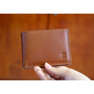 Ví mini 100% da bò thật da cao cấp 4 màu đen , bò ,nâu đất ,nâu đỏ