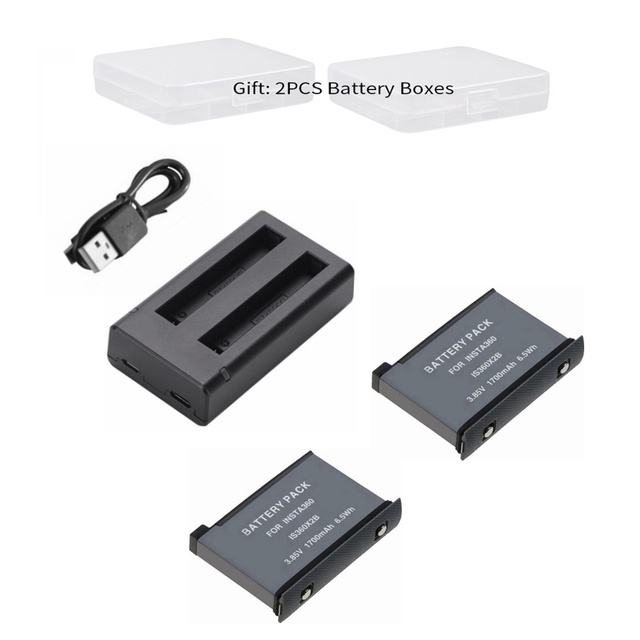 Pin Máy Ảnh Insta360 One X2 360 One X2 1700mAh Sạc Nhanh Tiện Dụng