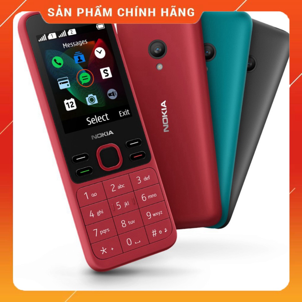 [ DEAL SỐC ] Điện Thoại Nokia 150 2 Sim 2020 - Hàng Chính Hãng Hàng Chính Hãng FULL BOX