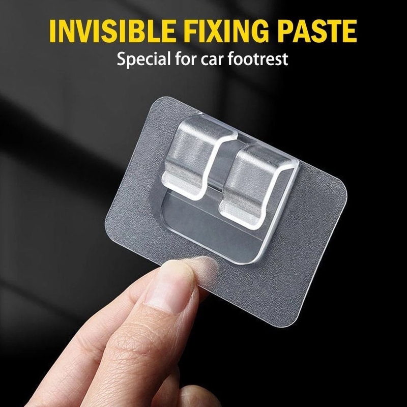 Miếng Dán Cố Định Chỗ Để Chân Trên Xe Hơi Chống Trượt Có Keo Dán Chặt Dính Chắc Chắn Đa Năng