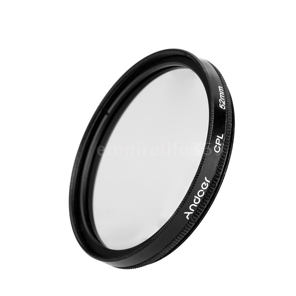 Kính Lọc Máy Ảnh 52mm Cho Canon Nikon Sony Dslr