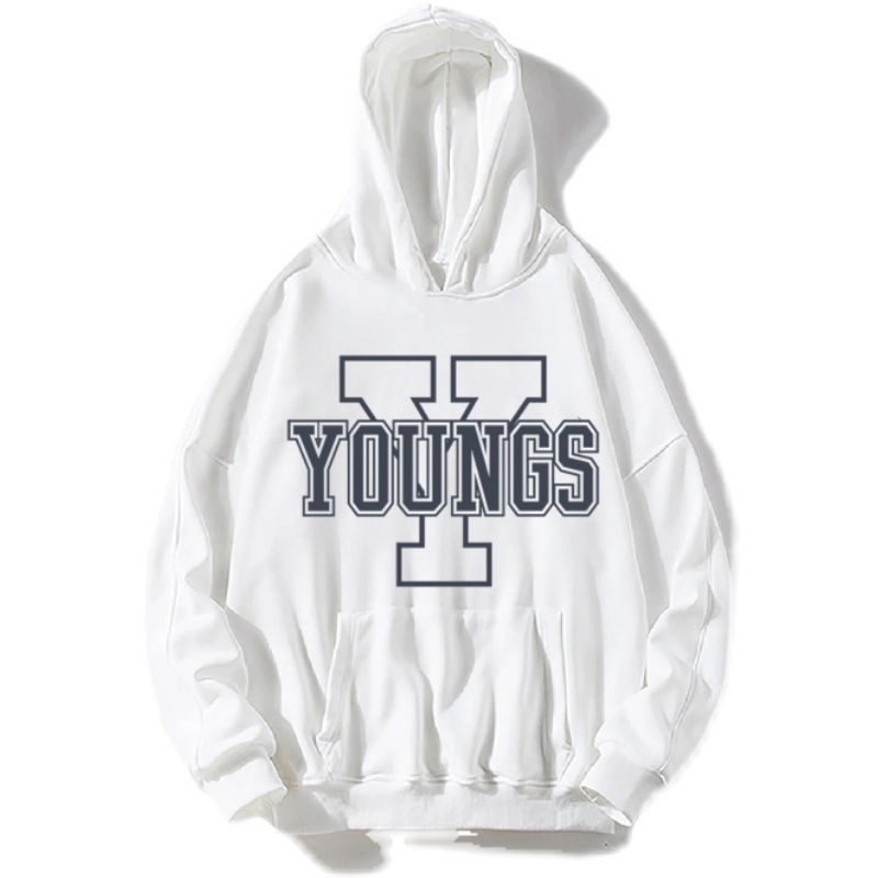 NRVP Áo Hoodie Nữ Tay Dài Dáng Rộng Thời Trang Phong Cách Hàn Quốc