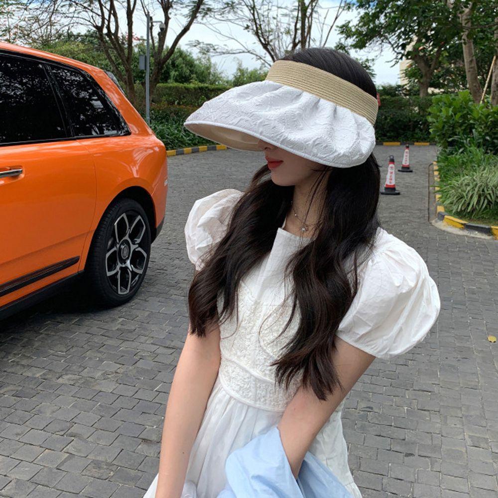 Mũ Cotton Chống Nắng Phong Cách Thời Trang Mùa Hè Hàn Quốc Dành Cho Nữ