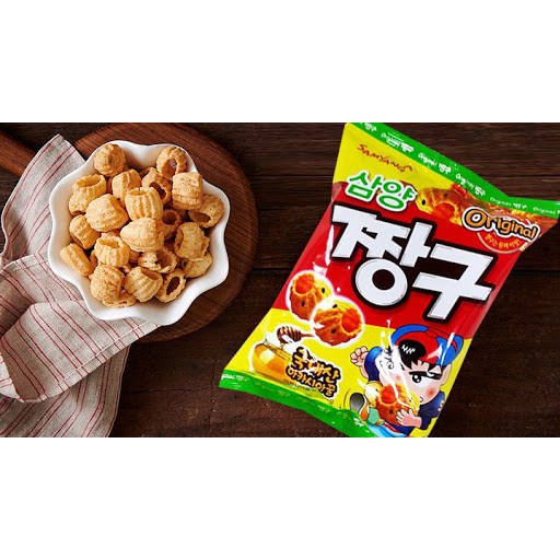 SAMYANG) Snack Nhẫn Quẩy - 삼양) 짱구 115G