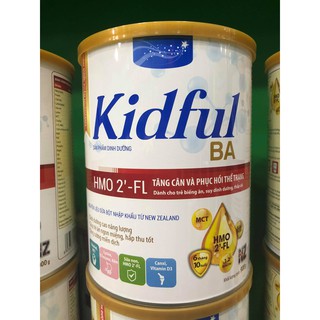 SỮA BỘT KIDFUL BA 900g TĂNG CÂN VÀ PHỤC HỒI THỂ TRẠNG