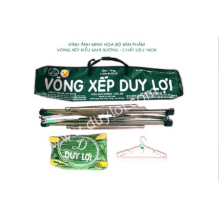 Bộ khung võng Inox DUY LỢI (Hàng chính hãng 100%) có tem công ty