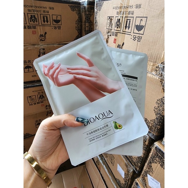 Mặt nạ ủ tay Bioaqua - 1 cặp