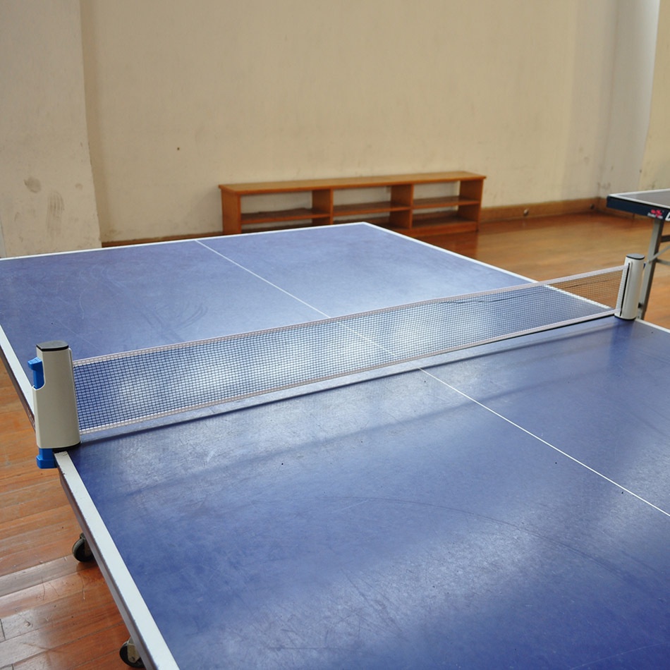 Bộ lưới bóng bàn thu gọn dễ dàng tháo lắp - Kích thước tiêu chuẩn thi đấu