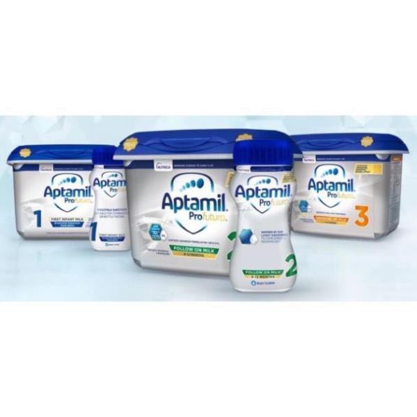 (Mẫu mới) Sữa Aptamil Anh Profutura đủ số hộp 800gr