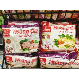 PHỞ BÒ,PHỞ GÀ HOÀNG GIA GOUS 120G CÓ THỊT THẬT